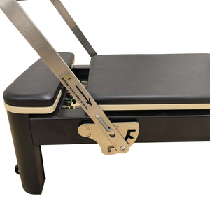 Máquina Reformer Comercial de Aluminio Negro Ajustable para Salud con Embalaje de Madera para Reformer de Aluminio Negro - Product Image 5