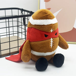 Schwarz Heroes of the Game 7.5 Figurine <span class=keywords><strong>de</strong></span> football en peluche, <span class=keywords><strong>image</strong></span> <span class=keywords><strong>de</strong></span> dessin animé, jouets en peluche, compagnons chaleureux, jouets en peluche, cadeaux d'anniversaire pour les fans - Product Image 3