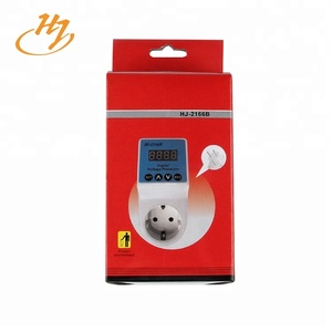 Hiển thị AC Single phase tụ ổn định 220V 2400W Châu Âu ổ cắm bảo vệ cho tủ lạnh TV nhà thiết bị điện tử - Product Image 4