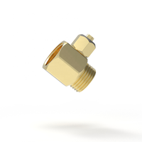 3-8 Messing-T-Adapter für den amerikanischen Markt