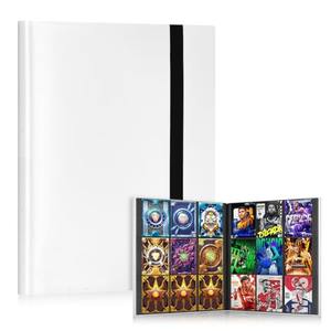Livre de collection de cartes à collectionner portable de 9 pouces avec couverture en PP imperméable cousue avec du fil, en stock - Product Image 6