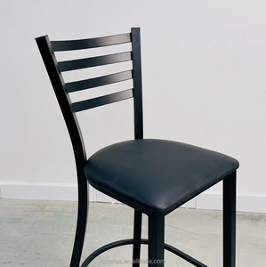 Chaise de tabouret de <span class=keywords><strong>Bar</strong></span> haut empilable en fer stable traditionnel de prix d'usine pour la maison <span class=keywords><strong>Bar</strong></span> salle à manger salon extérieur salon Club <span class=keywords><strong>Bistrot</strong></span> - Product Image 4