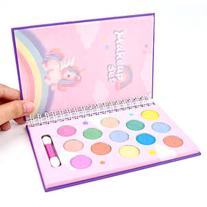 Portable 13-Color Eyeshadow Palette Halloween Birthday Party Makeup Gift Set <strong>for</strong> Girls and <strong>Teens</strong> Pretend Play &amp; Preschool - Product Image 5