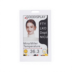 Badge électronique NFC sans batterie, couleur intégrale, en papier électronique |   Écran ePaper 4 couleurs de 3,7 pouces, mise à jour en ligne, DMN037FW - Product Image 1