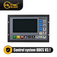 Nouveau système de commande de mouvement CNC autonome hors ligne HLTNC DDCS V3.1 3/4 axes 500 kHz, compatible avec le code G pour graveur, fraiseuse et routeur
