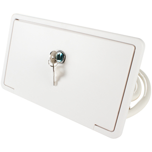 Profilé en aluminium OEM blanc/noir résistant aux UV avec serrure Accessoires pour caravanes de bateaux <span class=keywords><strong>Douche</strong></span> d'extérieur RV - Product Image 3
