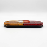 KINDONSAFETY Australie ADR45 Feu de position latéral LED 1080mm 4,25 pouces Bicolore Ambre Rouge 9-33VDC Garantie 3 ans