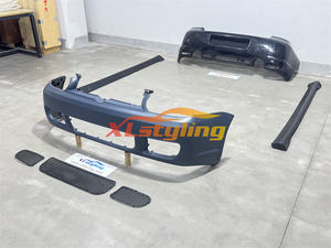 Kit carrosserie XLstyling pour VW Volkswagen <span class=keywords><strong>Golf</strong></span> <span class=keywords><strong>4</strong></span> MK4, conversion et mise à niveau de l'apparence, <span class=keywords><strong>pare</strong></span>-chocs avant et arrière, calandre R32 - Product Image 5