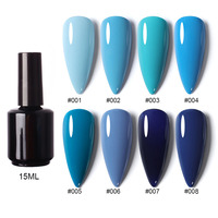 Y-SHINIE Ensemble de vernis gel UV 120 couleurs sans CPNP Faible MOQ avec flacons OEM de 15 ml Marque privée