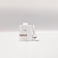 Emballage cosmétique en polyéthylène haute densité (HDPE) carré blanc de 420 ml avec tête de pompe personnalisée, flacon pompe pour shampoing/lotion