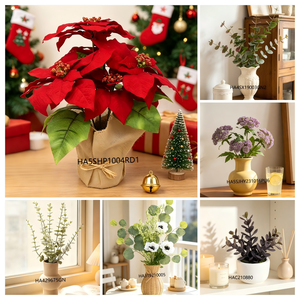 Fleurs artificielles de tulipes jaunes dans un pot en céramique rustique blanchi à la chaux, fausses fleurs de printemps pour la décoration de <span class=keywords><strong>cuisine</strong></span> et de maison style cottagecore - Product Image 4