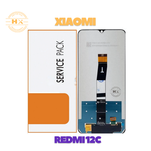 Pantalla Táctil LCD Original para Xiaomi Redmi 12C Sin Marco, Paquete de Servicio Original, Color Negro - Product Image 1