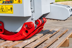 Sierra de Garra XUVOL de 50W, Accesorio de Sierra de Garra Hidráulica Rotatoria para Excavadoras de 1.5 a 3 Toneladas - Product Image 6