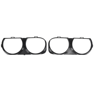 Biseles para faros delanteros Dodge Challenger 68259053AB 68259052AB, cubiertas de plástico con clip - Product Image 2