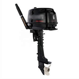 Moteur hors-bord marin 6 CV, 4 temps, arbre long, de bonne qualité - Product Image 2