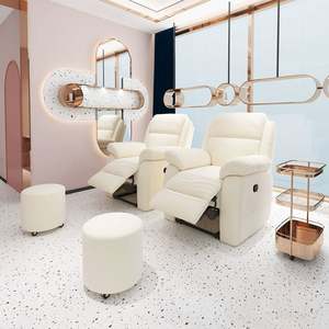 Silla de pedicura sofá mecedora perezosa individual manicura eléctrica pestañas de belleza multifuncional sala de estar silla reclinable MK - Product Image 4