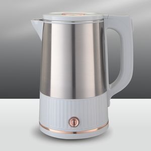 Phong cách chắp vá Ấm đun nước điện 2.5L SS201 + PP nồi hơi nước vàng duy nhất kiểm soát nhiệt độ giữ ấm chức năng - Product Image 4