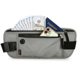 Portable Lightweight Nylon, Waterproof Rfid Blocking Fanny Pack Travel <b>Wallet</b> Slim <b>Passport</b> Holder Money Belt Waist Bag/ - Product Image 6
