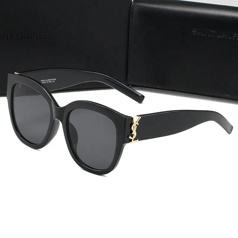 2023 nueva llegada gafas de sol al por mayor de alta calidad Protección UV400 diseñador de lujo marcas famosas gafas de sol para mujeres