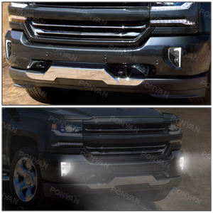 Feu antibrouillard pour CHEVY SILVERADO 1500 2016-2018 HI-<span class=keywords><strong>PO</strong></span> avec lentille claire PONYAN antibrouillard étanche CV-970C de haute qualité - Product Image 6