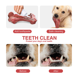 Juguete para Perros de Caucho Natural Tize, Hueso para Masticar, Juguetes Indestructibles para Perros - Product Image 4