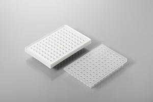 Genever pelat PCR 96 Well sekali pakai transparan (kapasitas 0.2ml Polipropilena) untuk budaya sel - Product Image 4