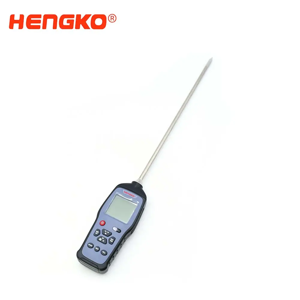 HENGKO HG983 USB wireless Handheld dew point meter temperature and humidity recorder for labs