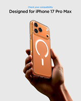 Coque de téléphone magnétique transparente antichoc anti-jaunissement pour iPhone 17 Pro 17 Pro Max compatible avec la charge sans fil