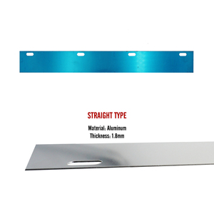 Réflecteur de garde-boue 24"x3" pour semi-remorque et camion, <span class=keywords><strong>bande</strong></span> droite en aluminium avec <span class=keywords><strong>bande</strong></span> réfléchissante - Product Image 6