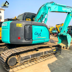 L'apparence est propre et bien entretenue KOBELCO SK135 a utilisé l'excavatrice utilisée pour l'ingénierie municipale - Product Image 6