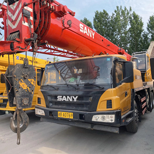 Grue sur camion Sany d'occasion de haute qualité, 25 tonnes, équipement de levage économique pour les projets d'ingénierie - Product Image 1