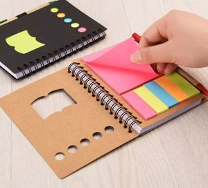 Promotional Customized Design Spiral Notebook With Pen <b>Sticky</b> <b>Notes</b> Index Posted It Kawaii <b>Sticky</b> <b>Notes</b> Design - Product Image 4