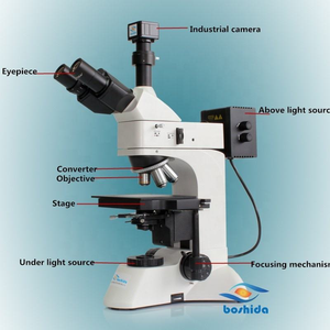 กล้องวัดแบบโพลาไรซ์ดิคในสนามมืด Boshida BD-3230A สำหรับงานวิเคราะห์โลหะวิทยา สามารถนำกล้องวัดมาใช้สำหรับการวิจัยวัสดุได้ - Product Image 5