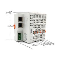 Contrôleur PLC industriel Routeur 4G LTE intégré, CAN 2.0, RS485, option WiFi, automatisation intelligente IoT