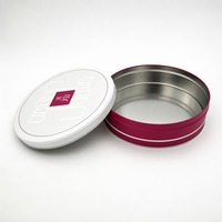 Boîte en fer blanc personnalisée de qualité alimentaire avec couvercle pulvérisateur pour le stockage de biscuits, gâteaux, chocolats et confiseries