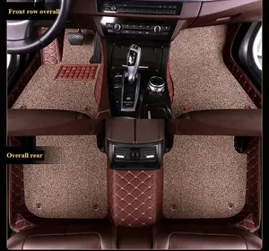 Tùy Chỉnh Xe Sàn Mat Cho Ford Fusion Mondeo Tất Cả Các Mô Hình Mondeo 4 Mk4 Mk5 MK3 MK6 Tự Động Thảm Thảm Phụ Kiện Nội Thất