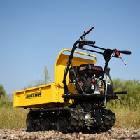 AUSTTER CE-Zertifizierter Mini-Raddumper mit 300 kg Ladekapazität, Raupenantrieb, angepasst
