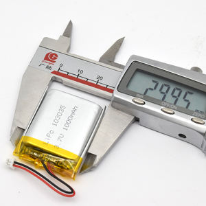 Yüksek kalite 503035 303035 353035 103035 403035 803035 603035 803035 903035 3.7V 1000mAh lityum polimer pil vakum pil - Product Image 1