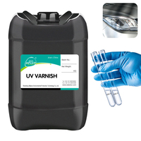 Vernis de phare de voiture Revêtement UV pour PC Phare de voiture Neuf ou Restauration High Gloss Clean