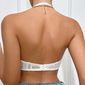 Soutien-gorge push-up personnalisable et confortable à dos nu pour femme, vente en gros - Product Image 5
