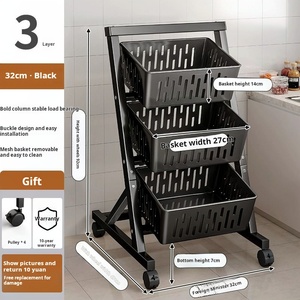 Organizzatore cucina facile da riporre cesto triangolare rimovibile con Design obliquo stendino da parete stendino frutta verdura bagno - Product Image 3