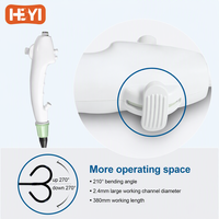 Système de caméra endoscopique vétérinaire portable, moniteur patient, vidéo médicale flexible 1080P 210° à articulation manuelle