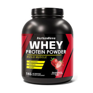 LUVVITA Çilek Aromalı Whey <span class=keywords><strong>Protein</strong></span> Tozu Fitness Spor Takviyeleri Kas Geliştirici <span class=keywords><strong>Protein</strong></span> (Spor Salonu İçin) - Product Image 2