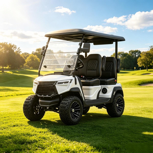 Carrito de Golf Eléctrico de Alta Calidad, Buggy de Golf Personalizado Todoterreno, Vehículo Utilitario de Patrulla para Uso en Carreteras No Públicas, DOT CE EEC - Product Image 1