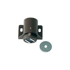 Round <b>Magnetic</b> <b>Clasp</b> 30x30 mm - White - Product Image 2