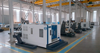 Fraiseuse cnc 3 axes métal HMC1000 fraiseuse cnc horizontale