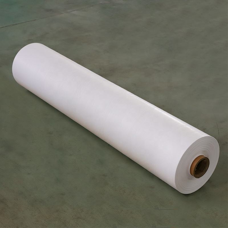 Anti Raffia Polypropylene Laminated PP Woven Fabric Roll - GRS CE Certified