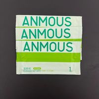 ANMOUS Lingettes humides jetables non tissées pour l'hygiène intime, emballage individuel, prix usine Chine, portables