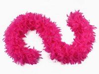 Top Plume Usine Vente Chaude Fluffy Belle Haute Qualité Pas Cher Prix 40g Chandelle Couleur Unie Boas à Vendre