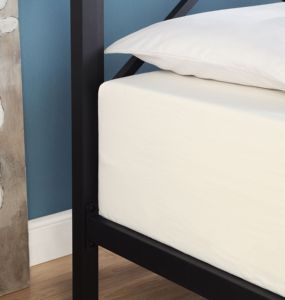 Metall 4 Poster Himmelbett Modernes Design Bett Schlafzimmer möbel Camas Schmiedeeisen Bett - Product Image 5